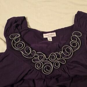 Liz Lange Maternity large plum tank top